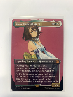 Yuna, Hope of Spira (Borderless) Final Fantasy Regular - Image 1