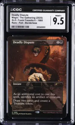 2025 MAGIC: THE GATHERING SLD: FRANK FRAZETTA II DEADLY DISPUTE CGC 9.5 - Image 1