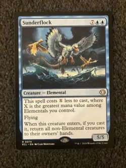 Magic The Gathering MTG - Sunderflock - Lorwyn Eclipsed - Image 1