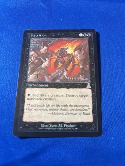 ATTRITION LP Urza’s Destiny vintage mtg Magic fast shipping - Image 1