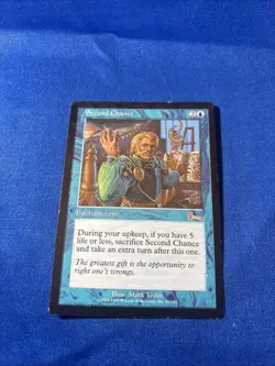 SECOND CHANCE LP Urza’s Legacy Reserved List mtg Magic fast shipping - Image 1