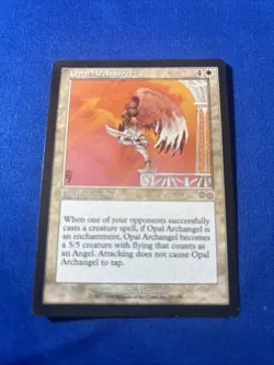 OPAL ARCHANGEL LP Urza’s Saga Vintage mtg Magic fast shipping - Image 1
