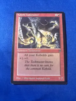 KOBOLD TASKMASTER LP Legends Original mtg Magic fast shipping - Image 1