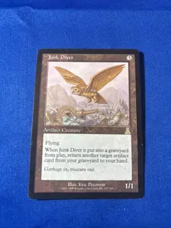 JUNK DIVER LP Urza’s Destiny vintage mtg Magic fast shipping - Image 1