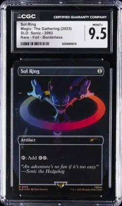 2025 MAGIC: THE GATHERING SLD: SONIC #2093 SOL RING CGC 9.5 - Image 1