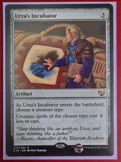Urza's Incubator | Commander 2015 Regular, MTG. | Magic the Gathering | Artifact - Image 1