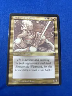 BARKTOOTH WARBEARD LP Legends vintage mtg Magic fast shipping - Image 1