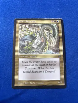 SIVITRI SCARZAM MP Legends Original vintage mtg Magic fast shipping - Image 1
