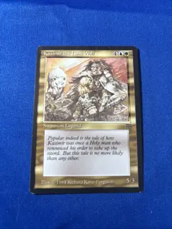 KASIMIR THE LONE WOLF LP Legends vintage mtg Magic fast shipping - Image 1