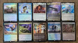 MTG Magic the Gathering Collection Lot 100 Rares/Mythics w/ 10 Foils NM #130 - Image 1