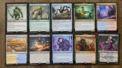 MTG Magic the Gathering Collection Lot 100 Rares/Mythics w/ 10 Foils NM #130 - Image 5
