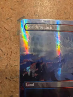 Magic the Gathering #117 Scalding Tarn Bordrless Dragonscale Foil- Special Guest - Image 3