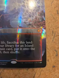 Magic the Gathering #117 Scalding Tarn Bordrless Dragonscale Foil- Special Guest - Image 5