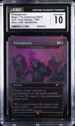 2025 MAGIC: THE GATHERING SLD: FINAL FANTASY PRIMOGENESIS CGC 10 GEM MINT - Image 1