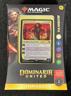 Magic the Gathering MTG Dominaria United Commander Deck PAINBOW - Image 1
