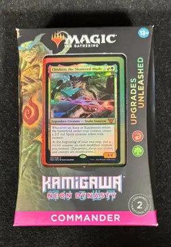Magic the Gathering MTG KAMIGAWA NEON DYNASTY Commander Deck UPGRADES UNLEASHED - Image 1