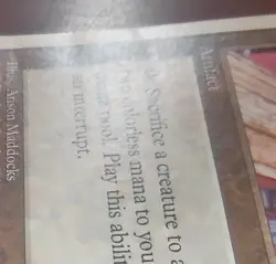 ASHNOD'S ALTAR x1 mtg DAMAGED Chronicles 1 Common - Image 4