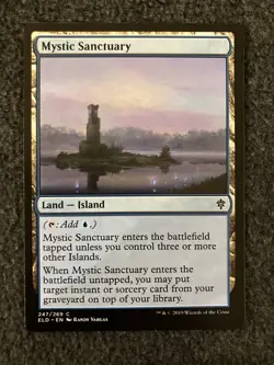Magic The Gathering MTG - Mystic Sanctuary - Throne of Eldraine - Image 1
