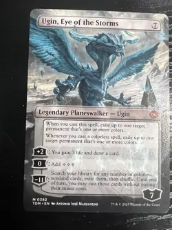 Ugin, Eye of the Storms (Borderless) Tarkir: Dragonstorm Regular - Image 1