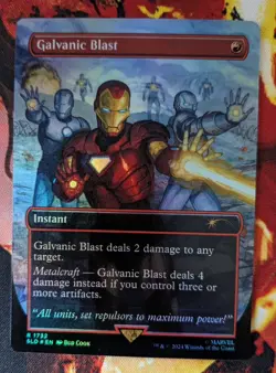 MTG Galvanic Blast - Foil - Secret Lair #1732 NM - Image 1