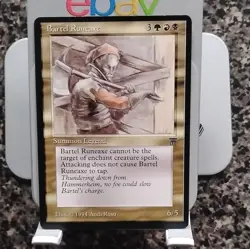 Magic: The Gathering Bartel Runeaxe Legendary Creature Red Green Black 6/5 - Image 1