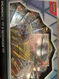 Pokemon Mega Evolution Salamence EX Reshiram EX Premium Collection - Image 2