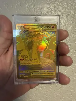 Mega Charizard x Ex 130/094 Phantasmal Flames Gold Hyper Rare Pokemon, Near Mint - Image 2