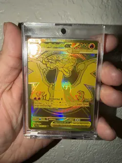 Mega Charizard x Ex 130/094 Phantasmal Flames Gold Hyper Rare Pokemon, Near Mint - Image 5