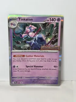 Pokemon TCG: 2023 Paldea Evolved Build and Battle Deck, Tinkaton PRERELEASE - Image 1