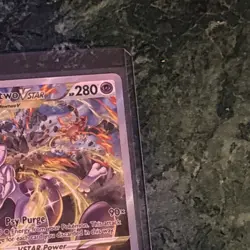 Pokemon Mewtwo VSTAR GG44/GG70 Crown Zenith: Galarian Gallery - NEAR MINT - Image 3