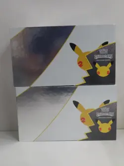(2) Lot 2021 Pokemon Celebrations Ultra-Premium Collection Factory Sealed Box - Image 1