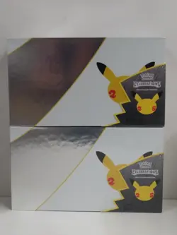 (2) Lot 2021 Pokemon Celebrations Ultra-Premium Collection Factory Sealed Box - Image 1