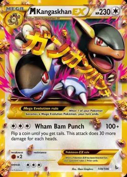 Pokemon Mega Kangaskhan Ex 6 Box Case #BOA - Image 3
