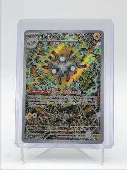 MAGNETON 2024 POKEMON SCARLET & VIOLET ILLUSTRATION RARE #159 Q5542 - Image 1