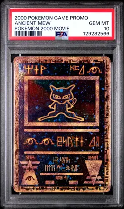 2000 POKEMON GAME MOVIE POKEMON 2000 MOVIE ANCIENT MEW PSA 10 - Image 1