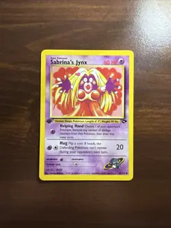 Pokemon Card - Sabrina's Jynx Gym Challenge 1st Edition 57/132 Uncommon - Image 1