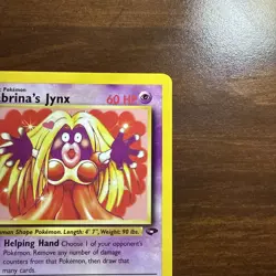 Pokemon Card - Sabrina's Jynx Gym Challenge 1st Edition 57/132 Uncommon - Image 3