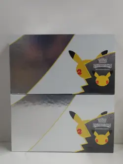 (2) Lot 2021 Pokemon Celebrations Ultra-Premium Collection Factory Sealed Box - Image 1