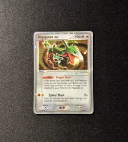 Pokemon EX DEOXYS - #102/107 Rayquaza ex - Ultra Rare Holo - ENG - MP - Image 3