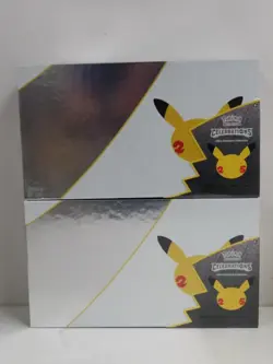 (2) Lot 2021 Pokemon Celebrations Ultra-Premium Collection Factory Sealed Box - Image 1
