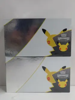 (2) Lot 2021 Pokemon Celebrations Ultra-Premium Collection Factory Sealed Box - Image 1