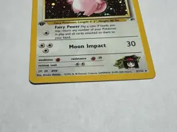 Pokemon TCG Erika's Clefable 1st Edition Gym Heroes Holo Rare - Image 4
