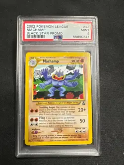 Pokemon Machamp Black Star 43/53 Wotc Promo Regular - Image 1