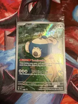 SEALED 2023 Snorlax Black Star Alt Art SVP 051 Pokemon 151 Promo English Holo NM - Image 1