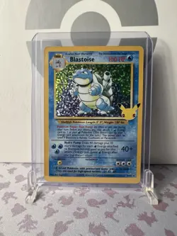 Blastoise 2/102 Pokemon Celebrations 25th Anniversary Holo Rare (NM) - Image 1