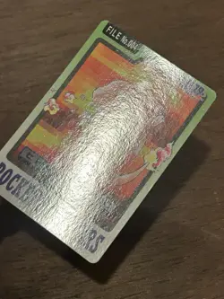 Charmander File No. 004 Carddass Japanese Pokemon Pocket Monsters 1997 Glossy - Image 2