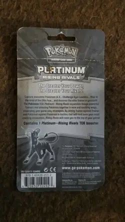 2009 Pokemon - Factory Sealed - Platinum Rising Rivals Blister - Leafeon Art - Image 2