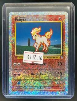 2002 Pokemon Legendary Collection Ponyta Reverse Holo #87/110 - Image 1