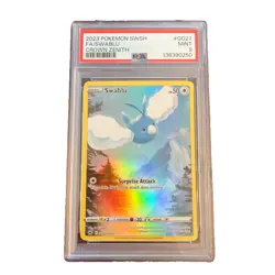 GRADED PSA 9 2023 Pokemon SWSH FA/Swablu Crown Zenith #GG27 - Image 1