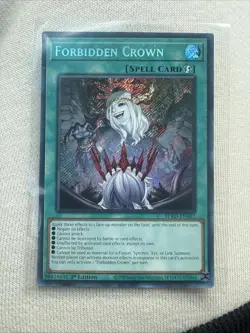 Forbidden Crown BPRO-EN067 Secret Rare Yugioh Burst Protocol - Image 1